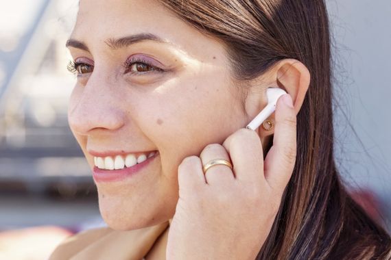 Наушники Trust Nika Touch True Wireless Mic White (23705_TRUST) | Зображення 1