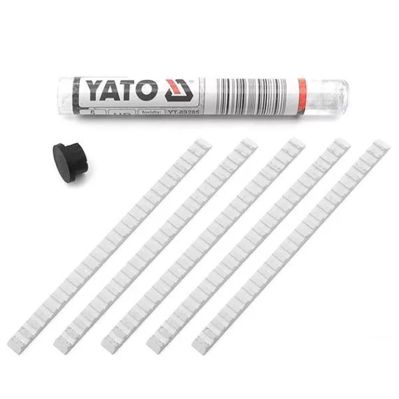 Набор стержни графит HB белые для карандаша автомата 5шт YATO YT-69287