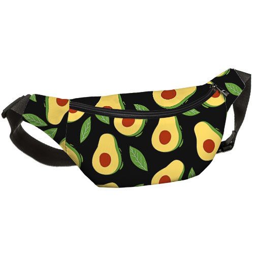 Сумка на пояс бананка Bumbag Авокадо 27x16 см (BB_20J003_BL) | Зображення 3