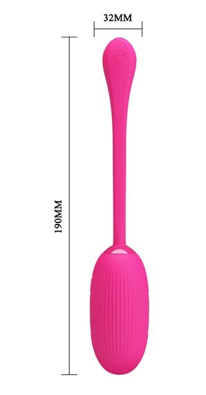 Виброяйцо с электростимуляцией, управляемое смартфоном Pretty Love - Doreen, BI-014609HP sexstyle | Зображення 7