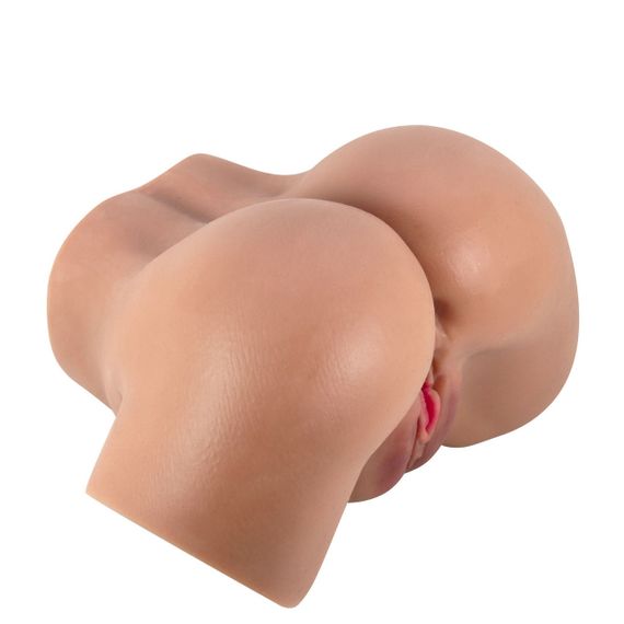 Мастурбатор вагіна анус CRAZY BULL Hailey, Vibration Double holes TPR ABS Sex Aura | Зображення 6