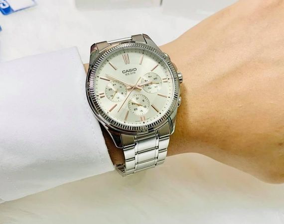 Часы наручные мужские Casio MTP-1375D-7A2 | Зображення 3