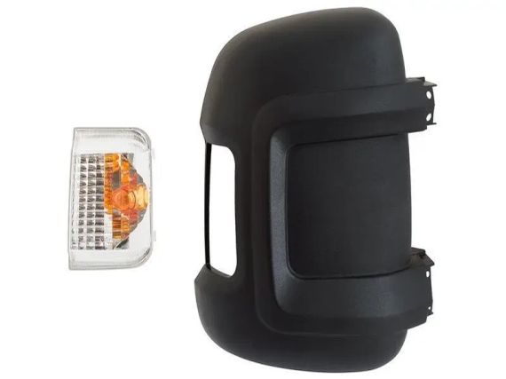 Peugeot Boxer II (от 2006-) корпус наружного зеркала правый КОРОТКИЙ КРОНШТЕЙН + поворотник, Пежо Боксёр 2