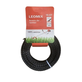 Ліска для тримера d2,7мм 15м зріз/пила LEOMIX