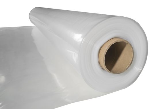 Пленка 100 мкм (3м*100 м.) белая  пленка полиэтиленовая укрывная плотная | Зображення 1