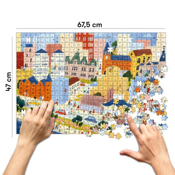 Пазл Рідний Дніпро (1000 елементів) | Зображення 4