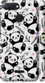 Чохол на Xiaomi Redmi 6 Панди "4318m-1521-2448"