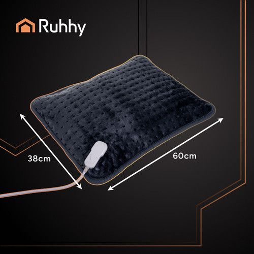 Електрогрілка для спини та шиї RUHHY 60х38 см — тепло, що піклується про вас щодня. | Зображення 2