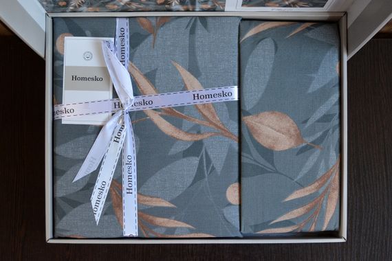 Постільна білизна First Choice Homesko Ranforse 200 х 220 см Karel Green | Зображення 4