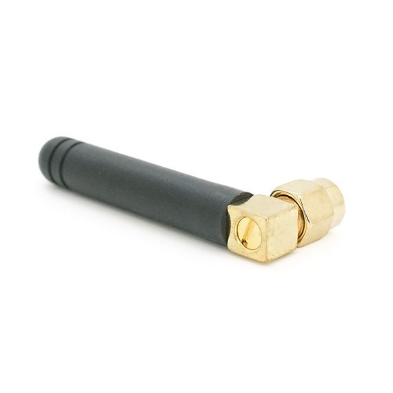 Внутрішня GSM/WIFI/Bluetooth міні-антена 58 мм, 2.4GHz, 3dBi, кабельне введення Роз'єм SMA Male | Зображення 1
