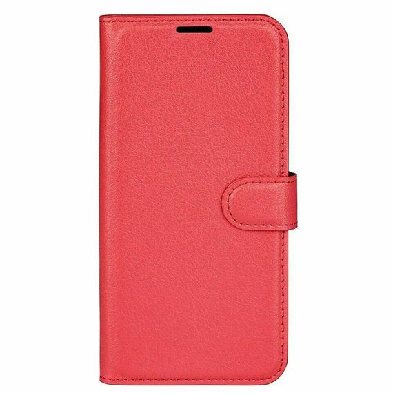 Чохол книжка з кишенями для карт на Xiaomi 12T колір Червоний