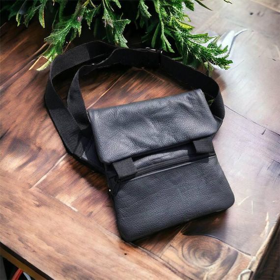 Мужская сумка мессенджер кожа | Сумка планшетка мужская | Сумка тактическая наплечная | Мужская FY-583 сумка