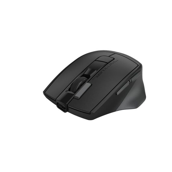 Миша бездротова A4Tech Fstyler FG45CS Air2 (Stone Grey),  USB, колір чорний+сірий | Зображення 1