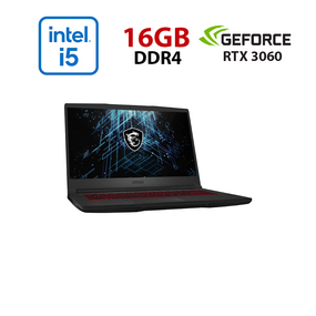 Ігровий ноутбук MSI GF65 Thin 10UE-238NE / 15,6" (1920x1080) IPS / Intel Core i5-10300H (4 (8) ядра по 2,5 - 4,5 ГГц) / 16 ГБ DDR4 / 500 ГБ SSD / nVidia GeForce RTX 3060, 6 ГБ GDDR6, 192-біт / Веб-камера б/в