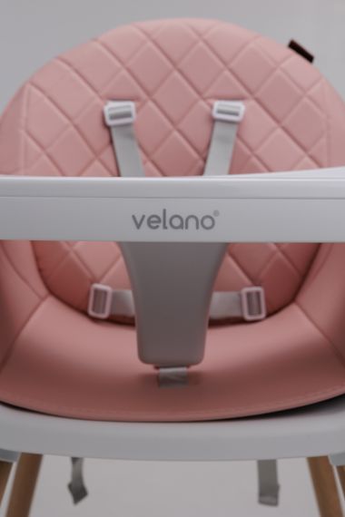 Стілець для годування дитини 2 в 1 VELANO Evo, pink (6 місяців-3 роки) | Зображення 7