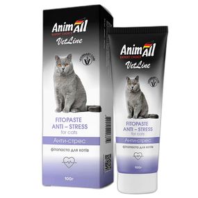Фітопаста з заспокійливою дією для котів AnimAll VetLine Antistress, 100 мл