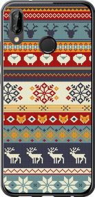 Чехол на Huawei P20 Lite Рождественский орнамент "3303u-1410-17620"