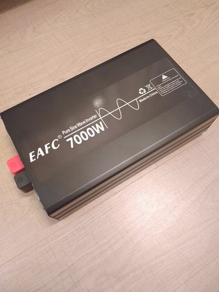 Інвертор перетворювач напруги12/220 у чистий синус 7000 ватів EAFC | Зображення 4