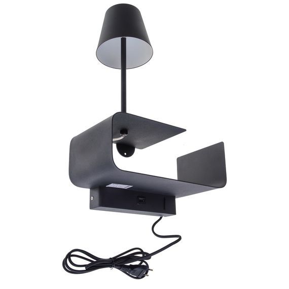 Бра-полка настенная накладная LED BL-574W/6W BK