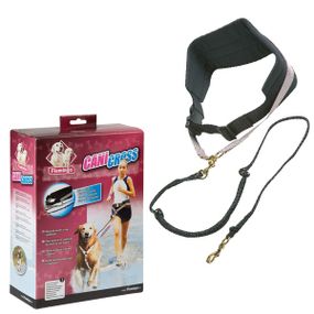 Пояс с поводком для выгула собак Flamingo Canicross, 1.4 м