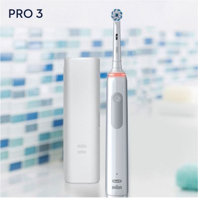 Электрическая зубная щетка Oral-B Pro 3 3500 D505.513.3X WT (4210201395539) | Зображення 2