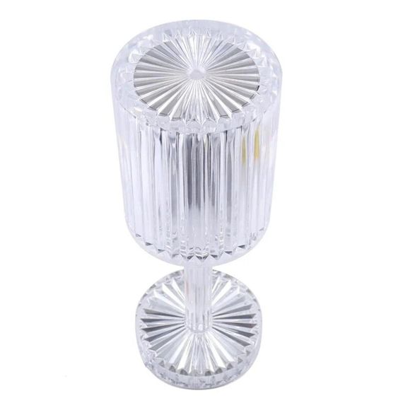 Декоративний LED світильник - нічник з пультом ДК, Crystal Light / Настільна кришталева лампа | Зображення 2