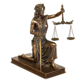 Інтерєрна статуетка настільна Богиня правосуддя Феміда