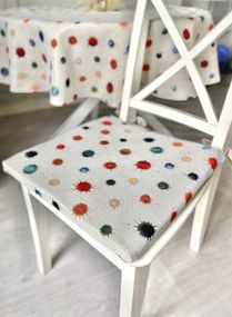 Подушка на стілець гобеленова EDEN850B Limaso, 40x40, Квадратна, Повсякденний, Без люрексу, 75% поліестер, 22% бавовна, 3% акрил, поролон, Гобелен