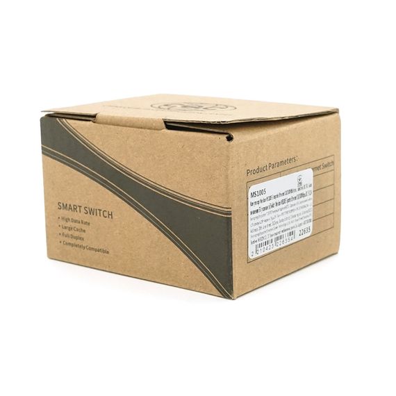 Коммутатор Merlion MS1005 5 портов Ethernet 10/100 Мбит/с. DC 5V. БП 5V | Зображення 1
