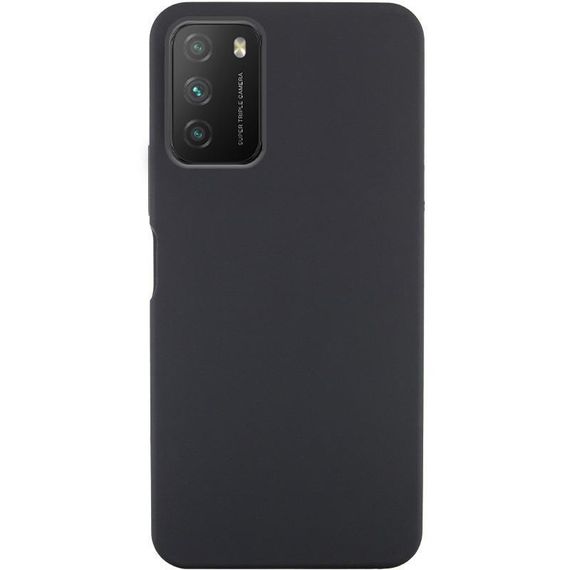 Чохол Silicone Cover Ummi Lakshmi (AA) для Xiaomi Poco M3 Чорний / Black