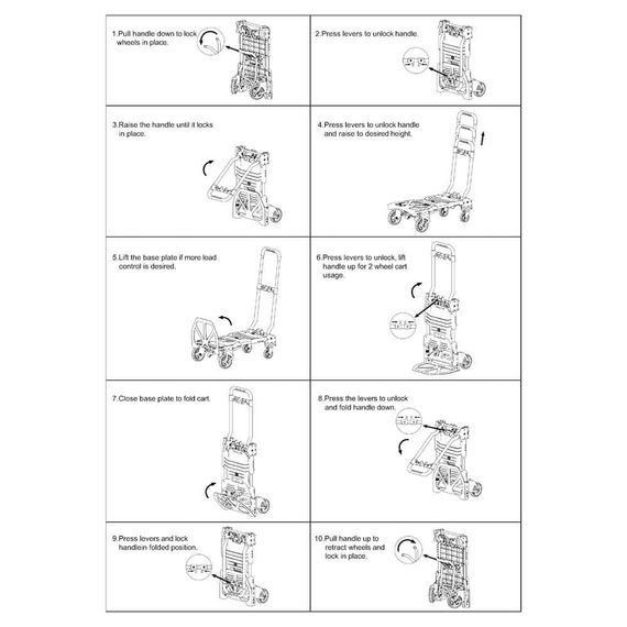 Візок вантажний розкладний STANLEY SXWT-FT585 | Зображення 8