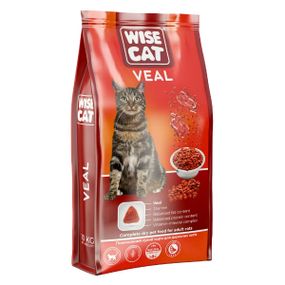 Wise Cat Veal Сухий корм для котів Телятина , упаковка 400г