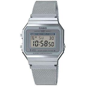 Оригінальні чоловічі годинники наручні стильні якісні японські Casio Collection A700WEM-7AEF