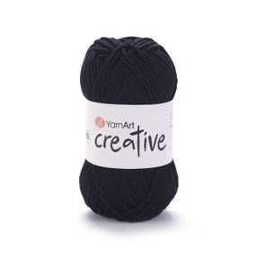 YarnArt CREATIVE Креатив № 221 чорний Пряжа бавовна, нитки для в'язання