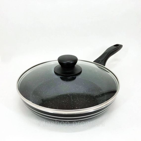 Сковорода з алюмінієвим шаром UNIQUE, Легка у використанні сковорода, Якісні кухонні сковорідки LP-70 | Зображення 4