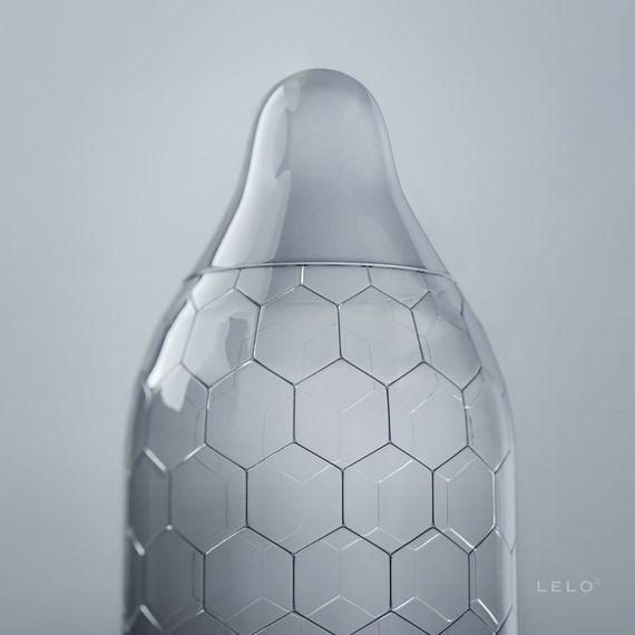 Презервативи LELO HEX Condoms Original 12 Pack, тонкі та суперміцні | Зображення 1