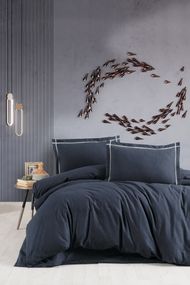 Комплект постільної білизни First Choice Flanel 160×220 см Soprano Denim