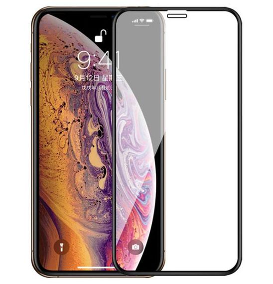 Full Glue защитное стекло для Apple iPhone XS Max / 11 Pro Max - Black