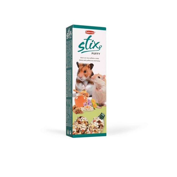 Ласощі для гризунів Padovan Stix Puffy Criceti 100 гр
