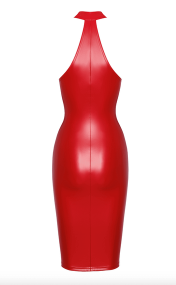 Платье Noir Handmade F354 Red powerwetlook dress Красный XL | Зображення 6