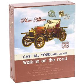 Фотоальбом детский 6669 40 фотографий 10*15см Красный