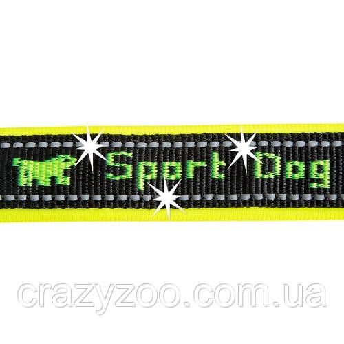 Повідець для собак Ferplast Sport Dog Matic G20/120 нейлон жовтий 2х120 см 78004328 | Зображення 1