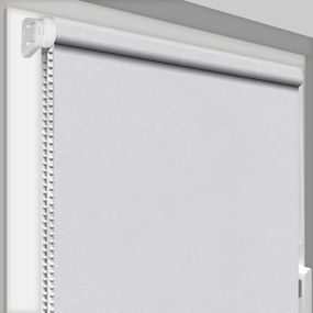 Рулонная штора Rolets Арабеска 1-2018-1450 145x170 см открытого типа Белая