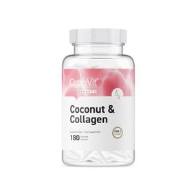 Спеціальна добавка OstroVit Collagen &amp; MCT Oil from coconut 180caps