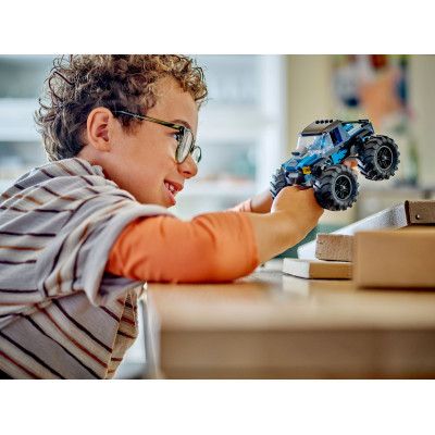 Конструктор LEGO City Синий грузовик-монстр 148 деталей (60402) | Зображення 6