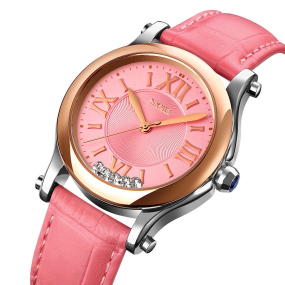 Класичний жіночий годинник Skmei 9265PK Pink | Зображення 1
