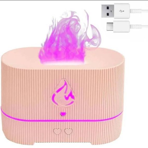 Зволожувач повітря з підсвічуванням Aroma Diffuser UV-2/FT-1923 Персиковий