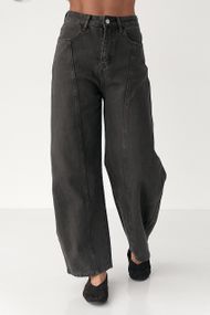 Котонові штани багі - темно-сірий цвет, XL (є розміри)