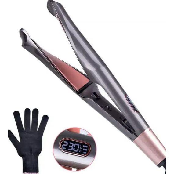 Плойка спиральная HAIR CURLER 106 2в1 (WM-002) (40) черный/розовый (MER-15069_343) | Зображення 2