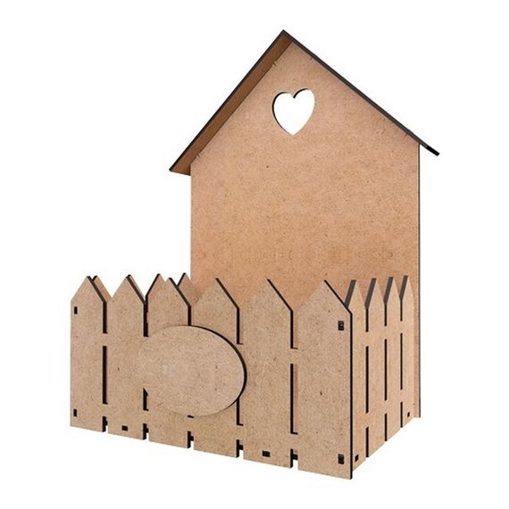 Заготовка для декорирования "Домик" FDPO-402 для фруктов, сладостей, цветов